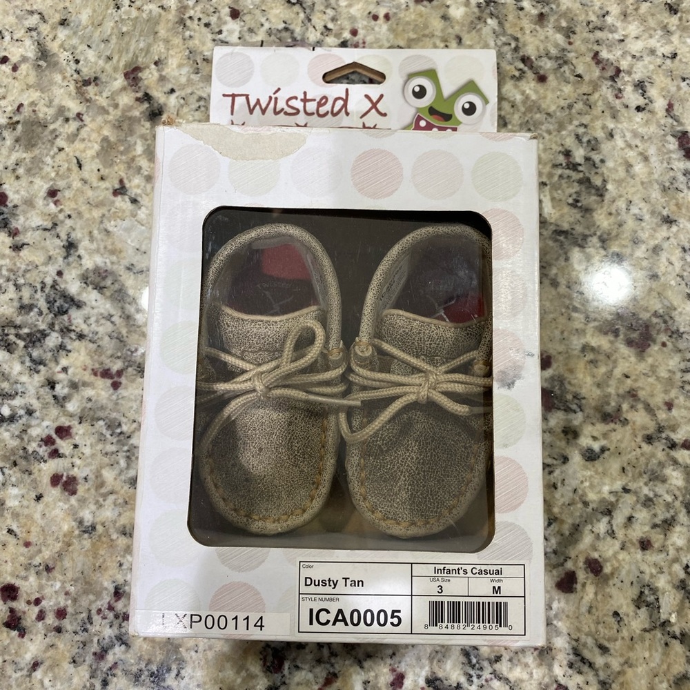 Infant size 3 twisted x